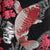 鐵扇紅鯉魚重工刺繡短袖上衣