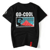 GO-COOL圖案短袖上衣